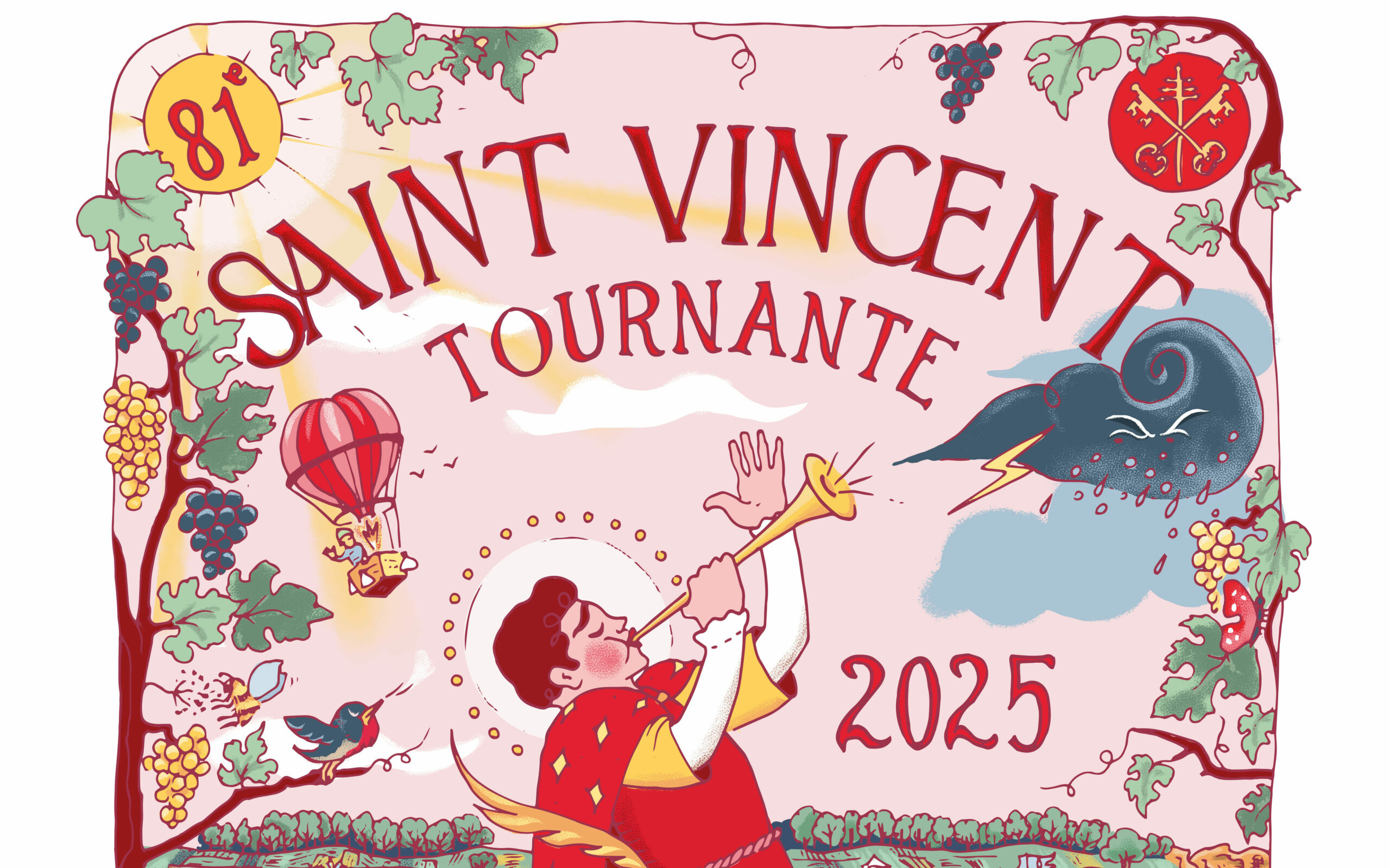 SaintVincent Tournante 2025 à LadoixSerrigny Bienvenue